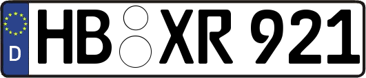 HB-XR921