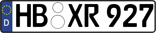 HB-XR927