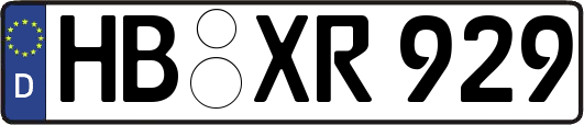 HB-XR929
