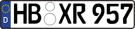 HB-XR957