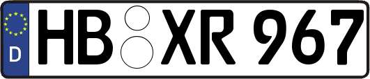 HB-XR967