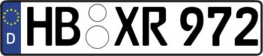 HB-XR972