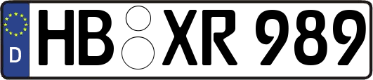 HB-XR989