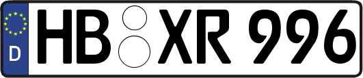 HB-XR996