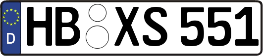 HB-XS551