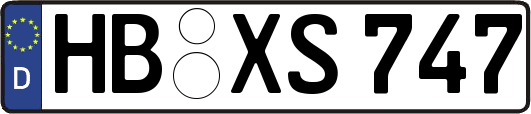 HB-XS747