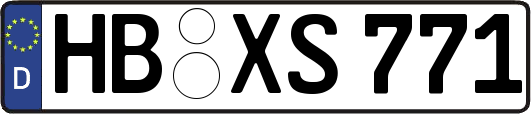 HB-XS771