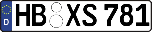 HB-XS781