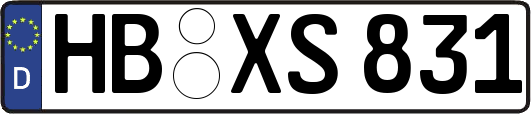 HB-XS831