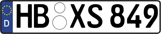 HB-XS849