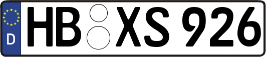 HB-XS926