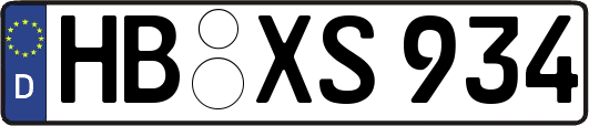 HB-XS934