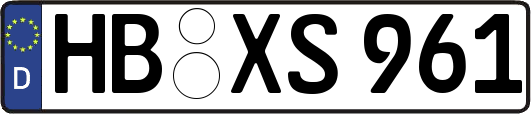 HB-XS961