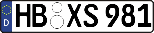 HB-XS981