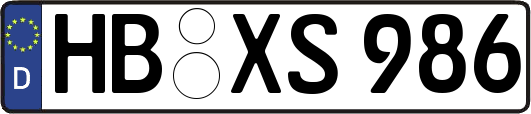 HB-XS986