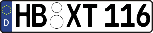 HB-XT116
