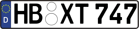 HB-XT747