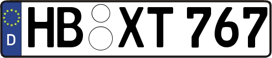 HB-XT767