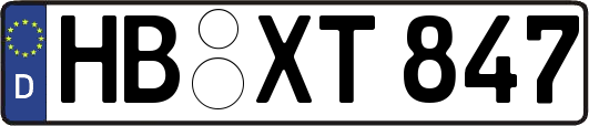 HB-XT847