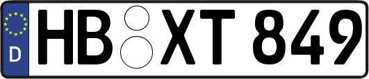 HB-XT849