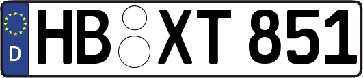 HB-XT851