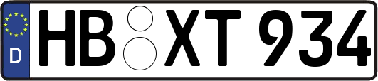 HB-XT934