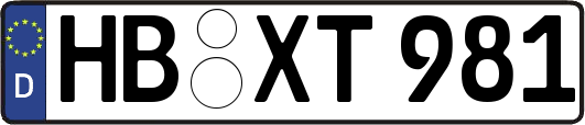 HB-XT981