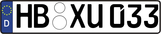 HB-XU033