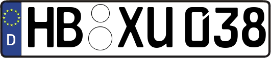 HB-XU038