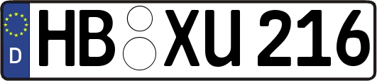 HB-XU216