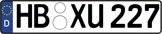 HB-XU227