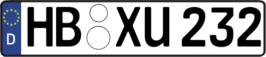HB-XU232