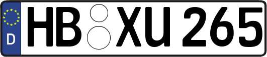 HB-XU265