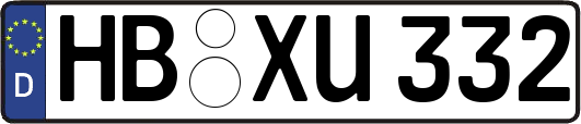 HB-XU332