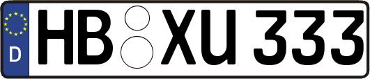 HB-XU333