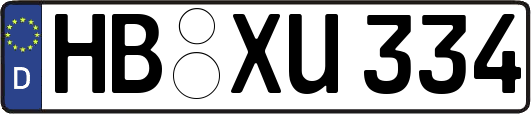 HB-XU334