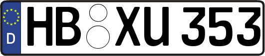 HB-XU353