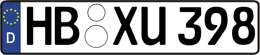 HB-XU398