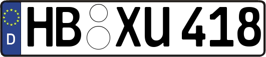 HB-XU418