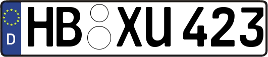 HB-XU423