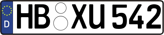 HB-XU542