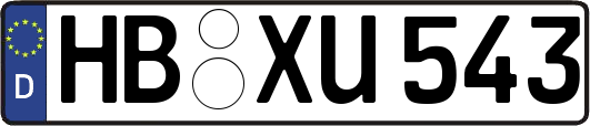 HB-XU543