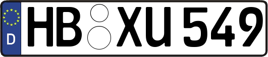 HB-XU549