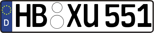 HB-XU551