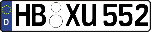 HB-XU552