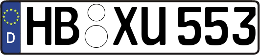 HB-XU553