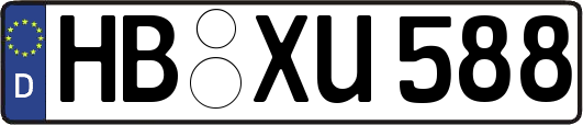HB-XU588
