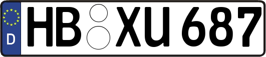 HB-XU687