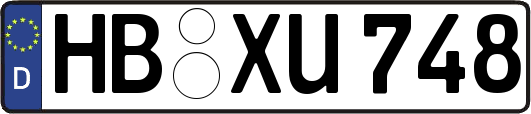 HB-XU748