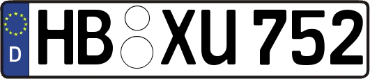 HB-XU752